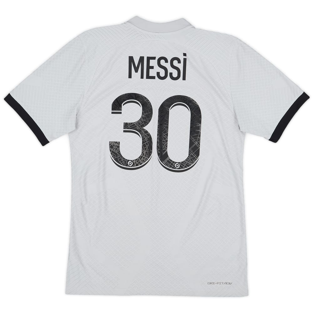 2022-23 Paris Saint-Germain Authentic Away Shirt Messi #30 - 9/10 - (S)
