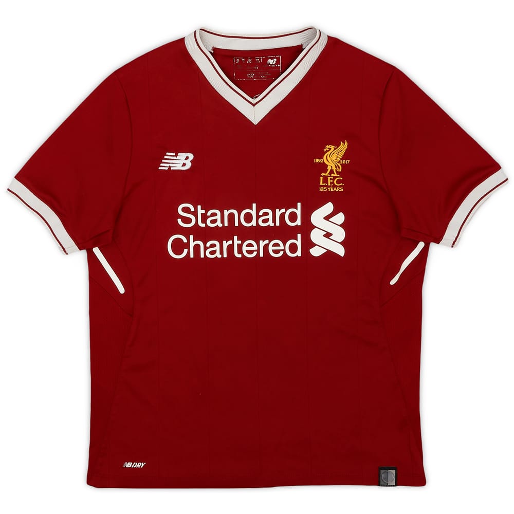 2017-18 Liverpool 125 Years Home Shirt - 5/10 - (M.Boys)