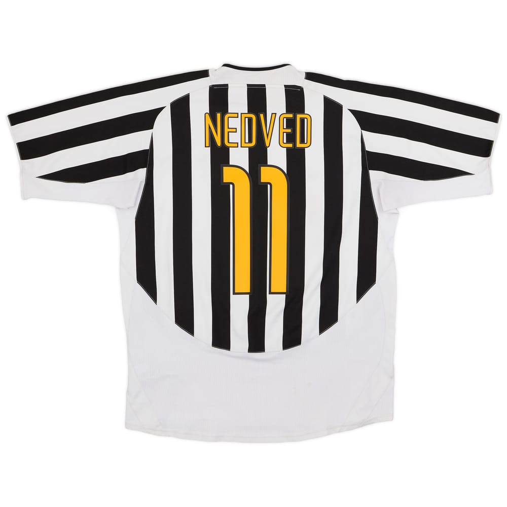 2003-04 Juventus Home Shirt Nedved #11 - 5/10 - (XL)