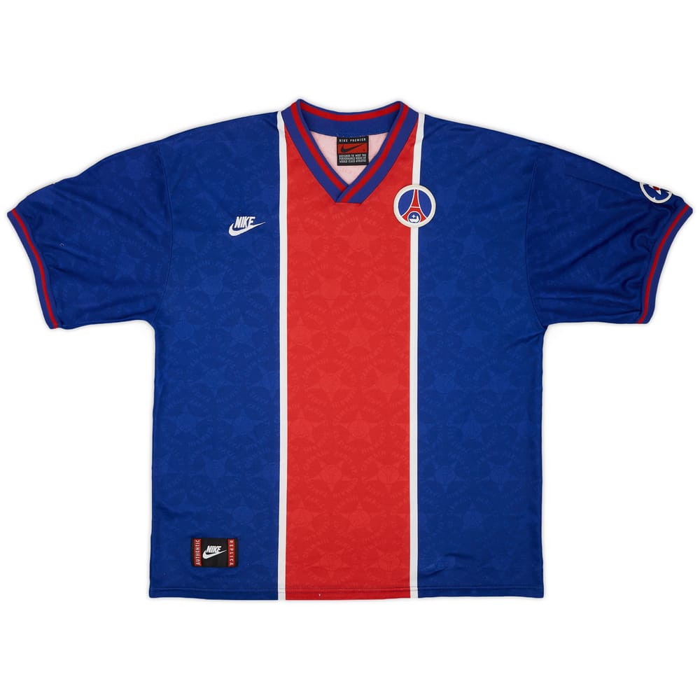 1995-96 Paris Saint-Germain Home Shirt - 7/10 - (L)