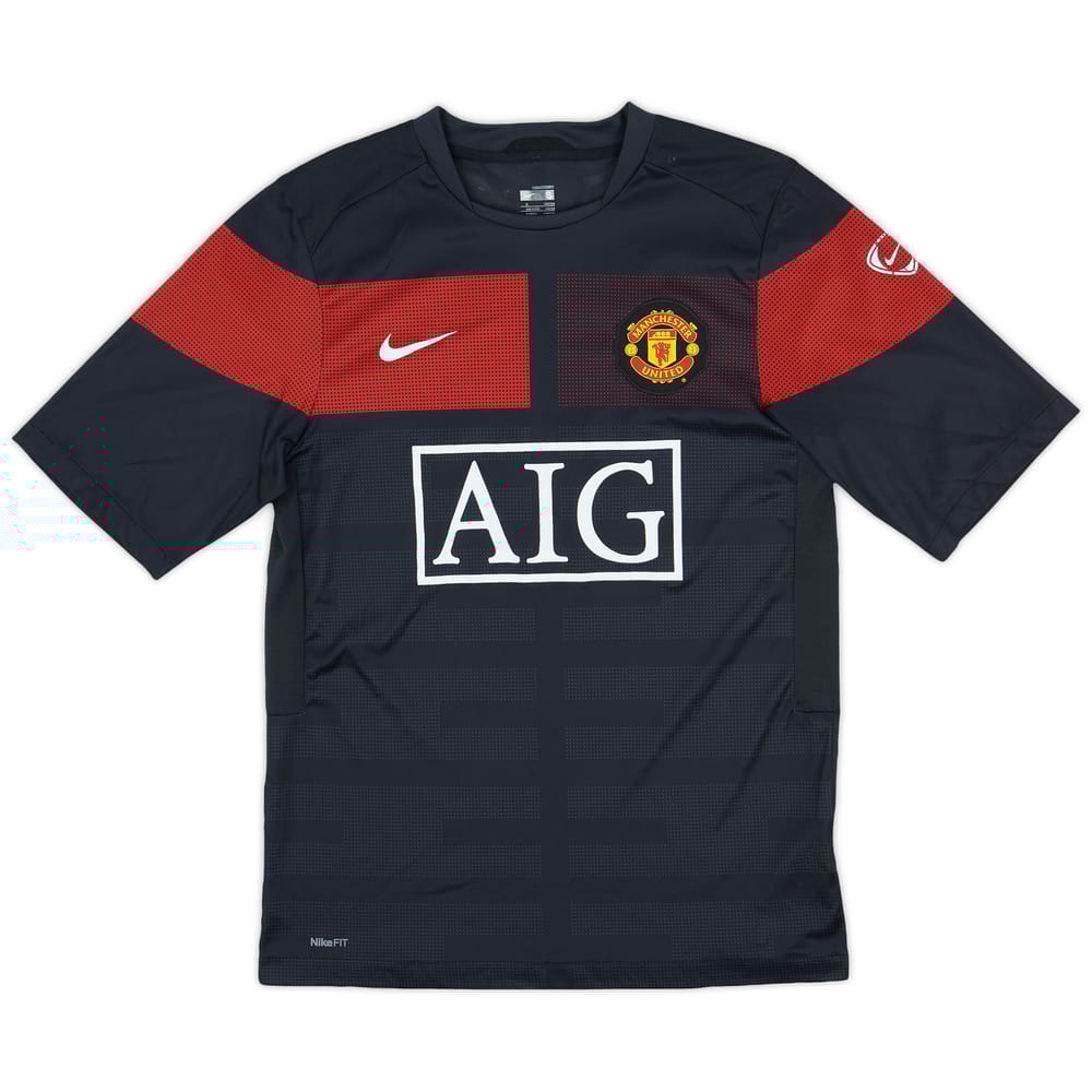 2009-10 Manchester United Nike Training Shirt - 6/10 - (S)