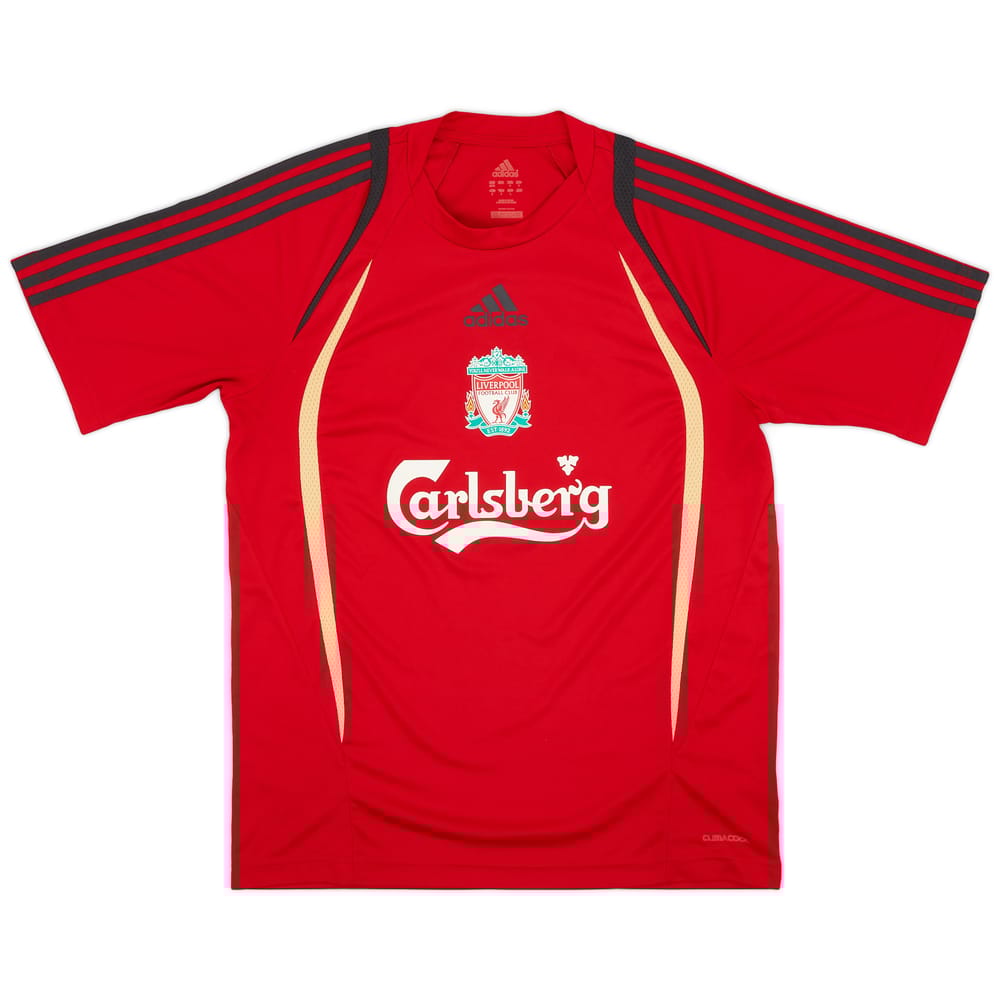 2009-10 Liverpool adidas Training Shirt - 8/10 - (M)