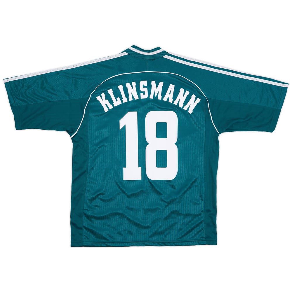1998-00 Germany Away Shirt Klinsmann #18 (M)