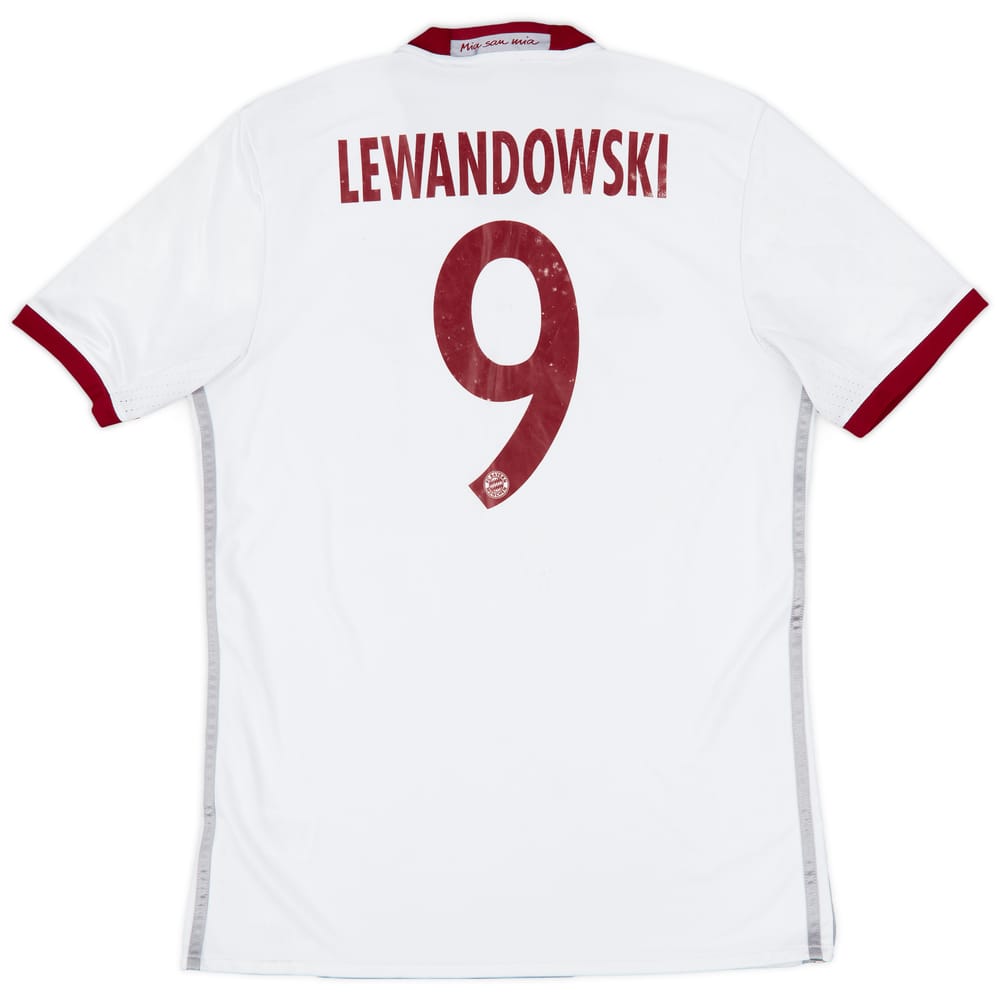 2016-17 Bayern Munich Third Shirt Lewandowski #9 - 4/10 - (M)