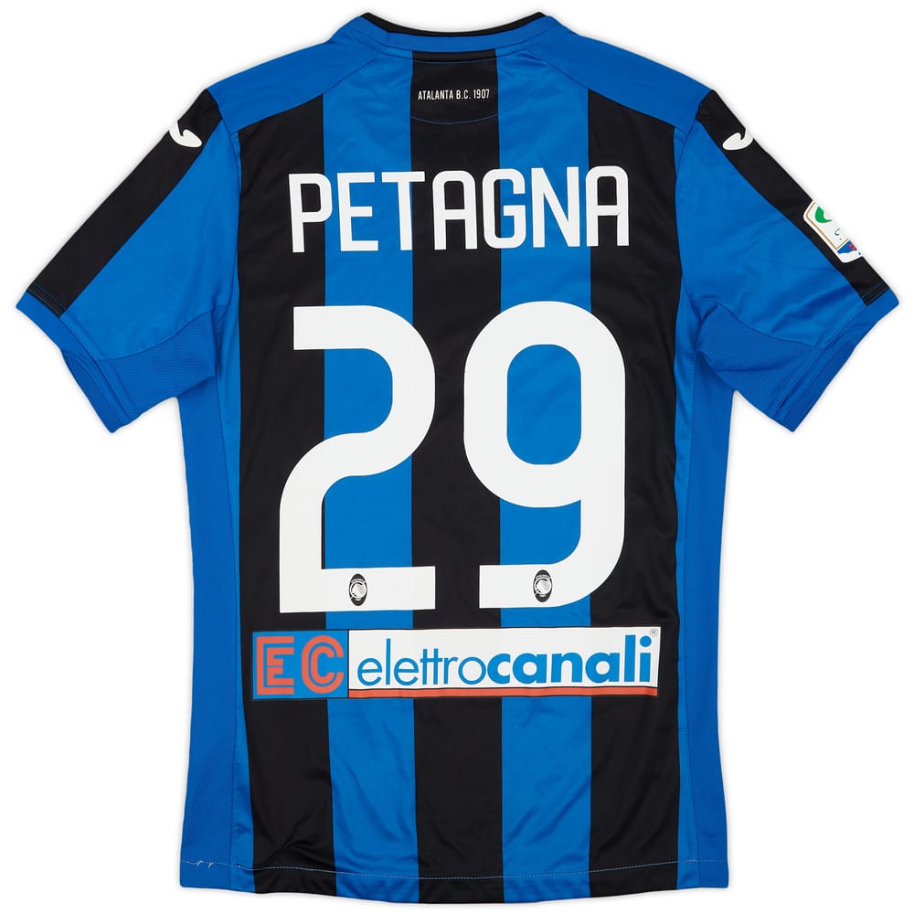 2017-18 Atalanta Home Shirt Petagna #29 - 6/10 - (S)