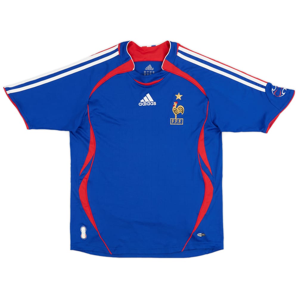2006-07 France Home Shirt - 9/10 - (L.Boys)