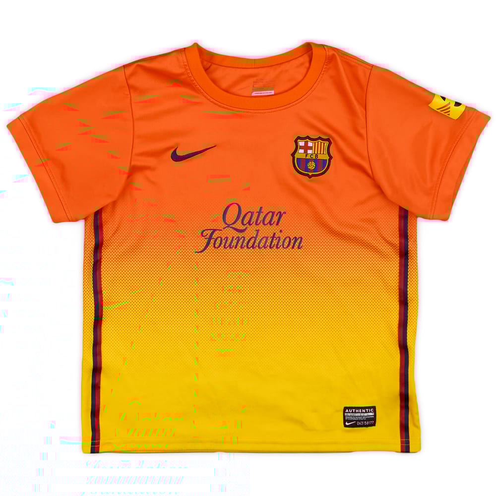 2012-13 Barcelona Away Shirt - 6/10 - (5-6 Years)