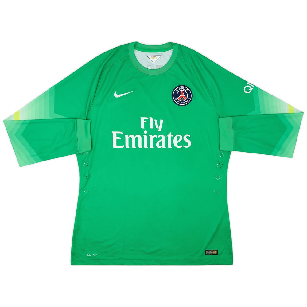 2014-15 Paris Saint-Germain Authentic GK Shirt - 9/10 - (XXL)