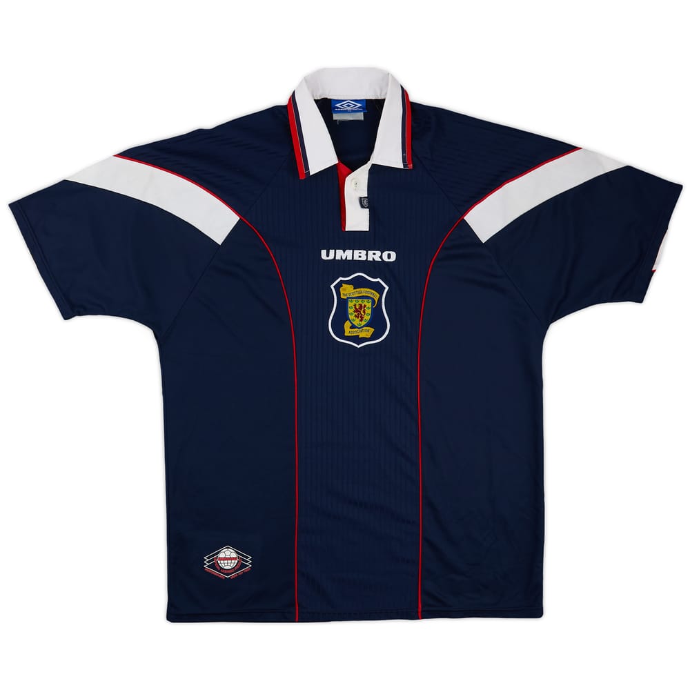 1996-98 Scotland Home Shirt - 9/10 - (XL)