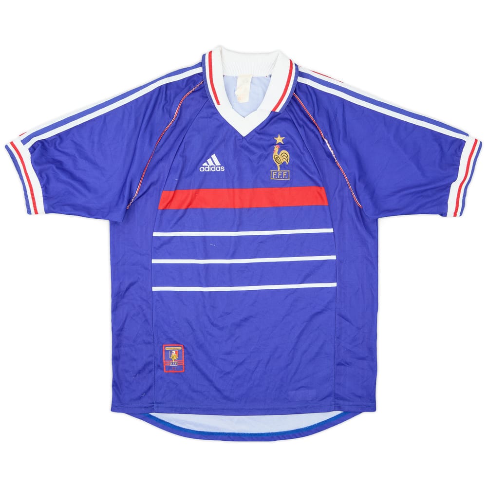 1998-00 France Home Shirt - 8/10 - (M)