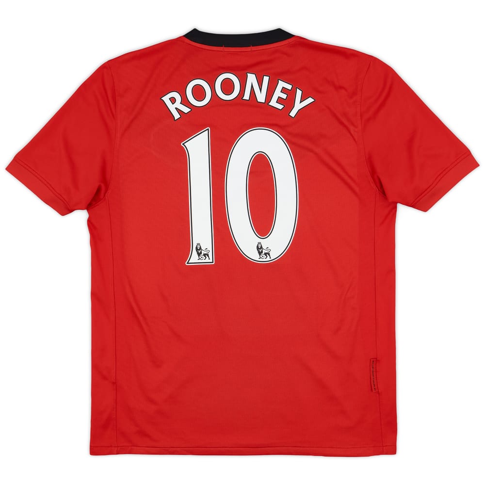 2009-10 Manchester United Home Shirt Rooney #10 - 6/10 - (M)