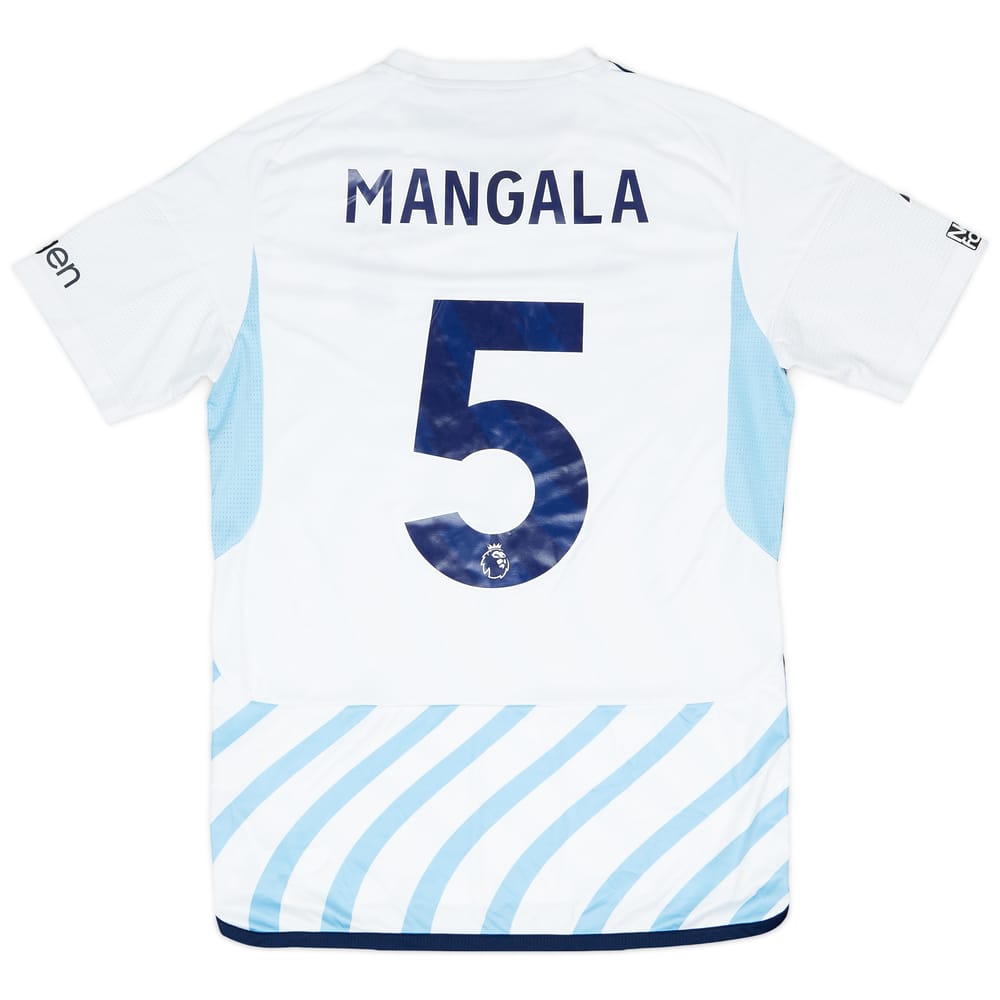 2023-24 Nottingham Forest Match Issue Away Shirt Mangala #5