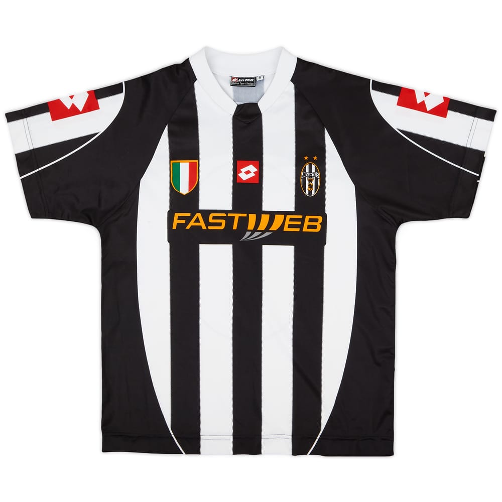 2002-03 Juventus Basic Home Shirt - 9/10 - (M.Boys)