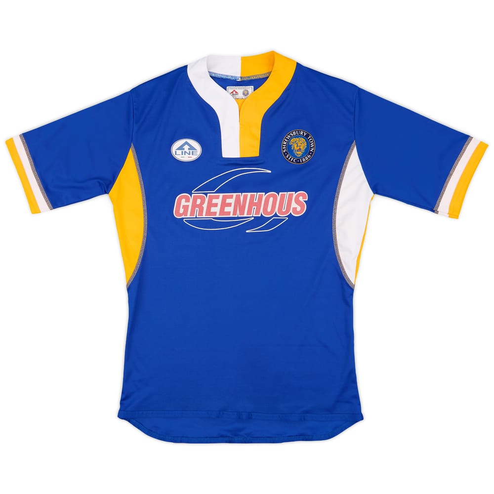 2007-08 Shrewsbury Town Home Shirt - 7/10 - (M)