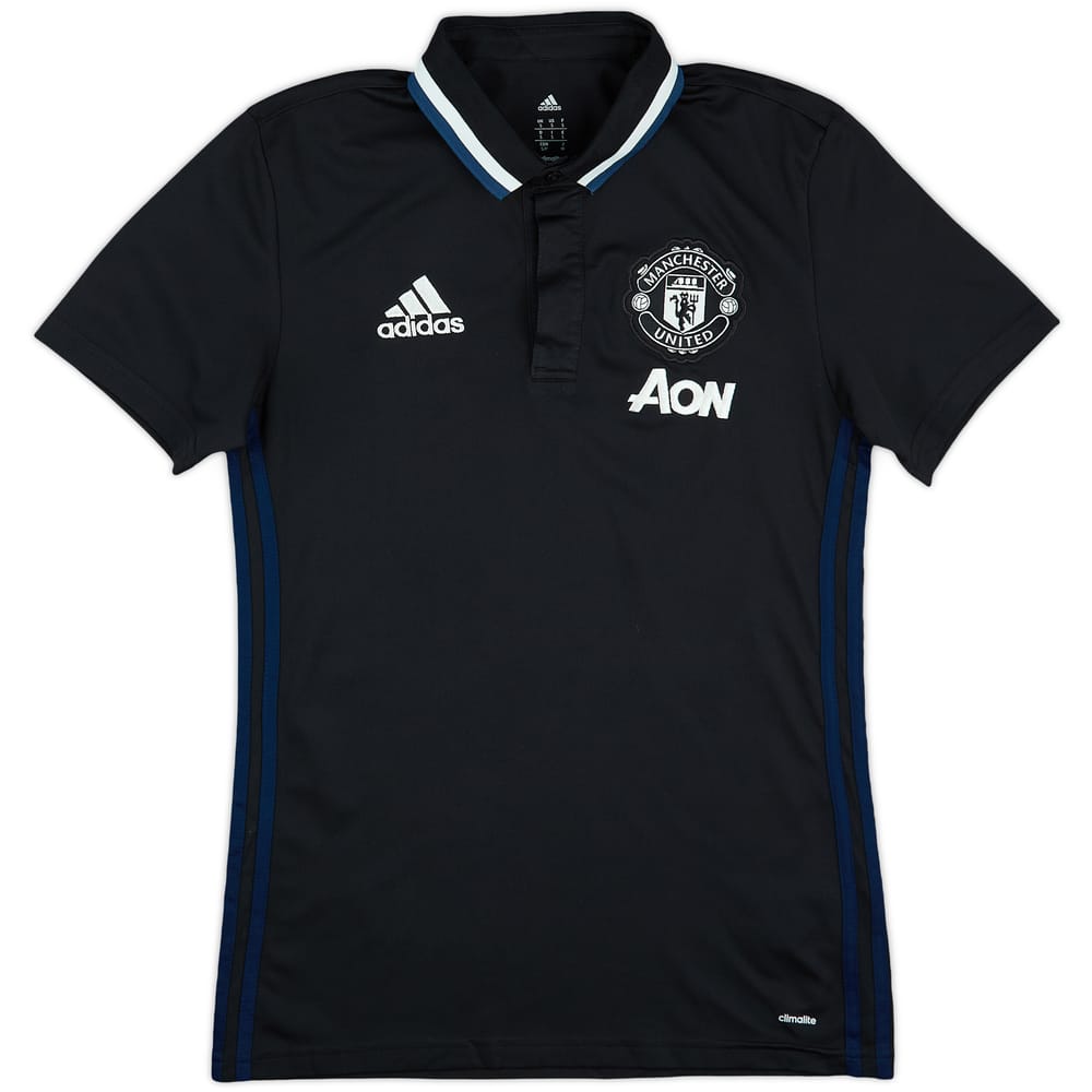 2016-17 Manchester United adidas Polo Shirt - 10/10 - (S)