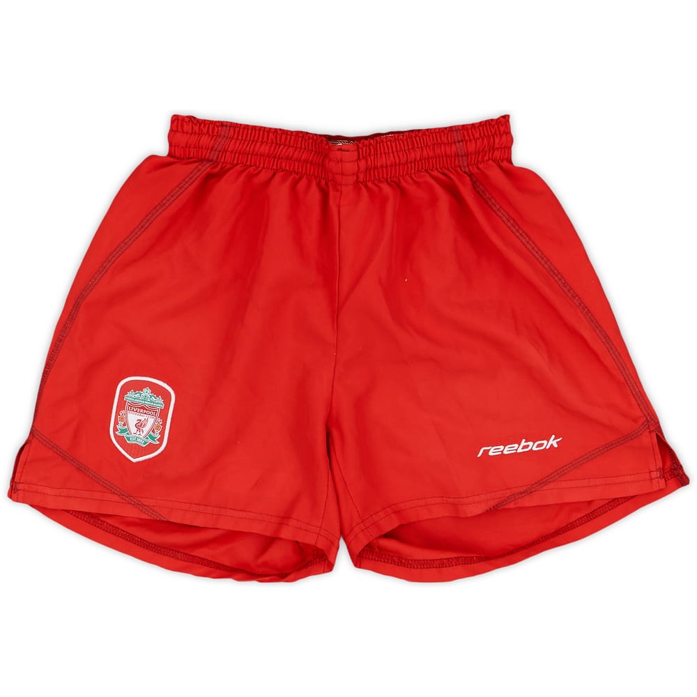 2002-04 Liverpool Home Shorts - 8/10 - (S.Boys)