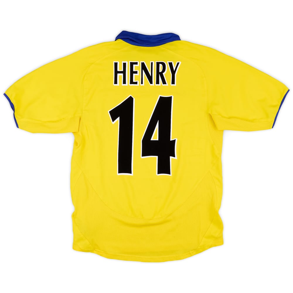 2003-05 Arsenal Away Shirt Henry #14 - 6/10 - (S)