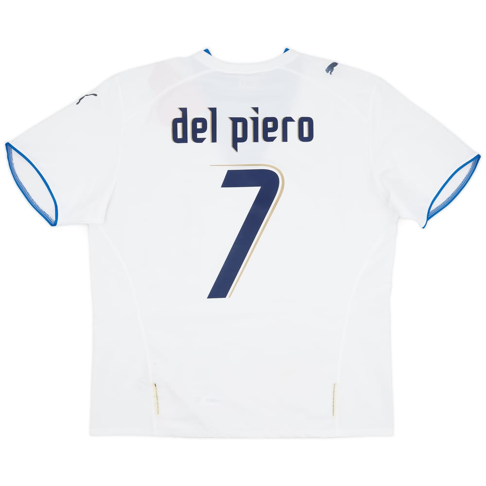 2006 Italy Away Shirt Del Piero #7 - 6/10 - (XL)