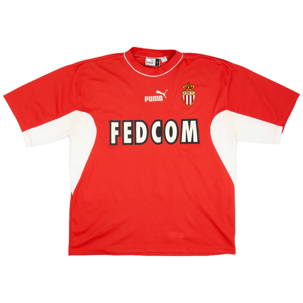 2002-03 Monaco Puma Training Shirt - 9/10 - (L)