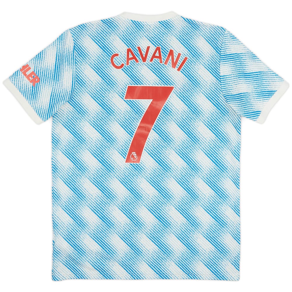 2021-22 Manchester United Away Shirt Cavani #7 - 7/10 - (L)