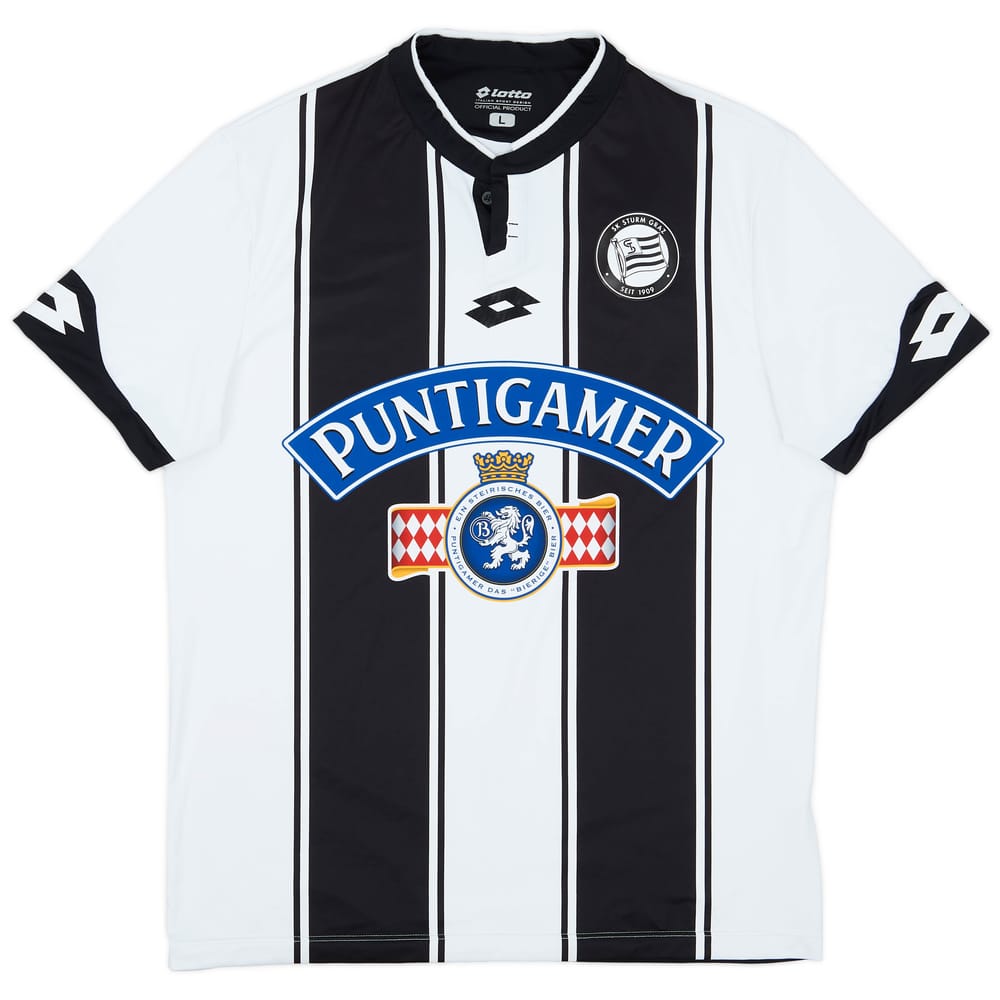 2017-18 Sturm Graz Home Shirt - 7/10 - (L)