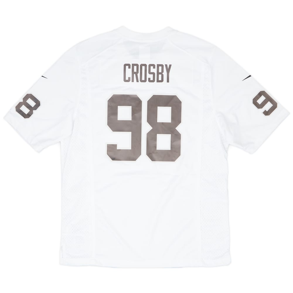 RAIDERS CROSBY 98 ウニフォーム M Amazon.com: Maxx Crosby Las Vegas Raiders #98 Black Kids