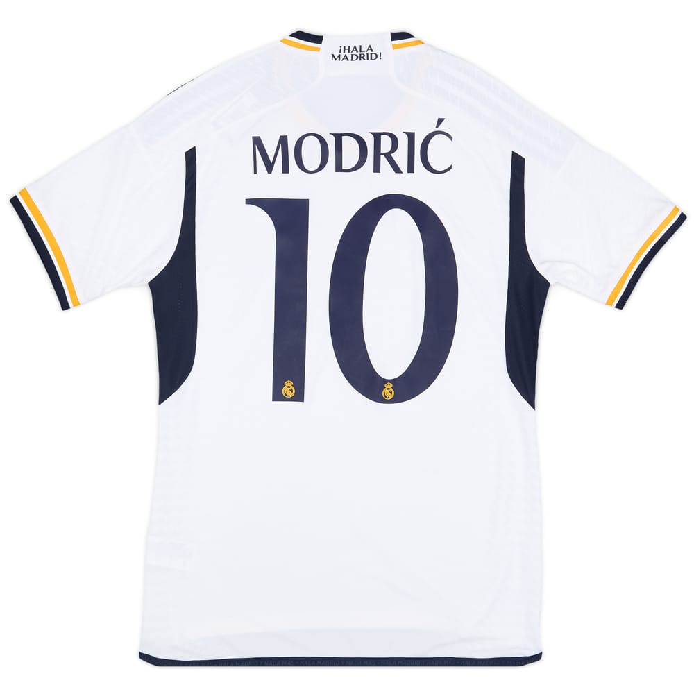 2023-24 Real Madrid Authentic Home Shirt Modric #10 (S)