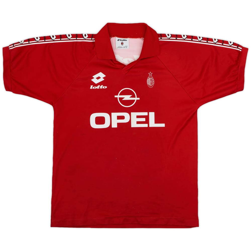 1995-96 AC Milan Lotto Training Shirt - 7/10 - (L)