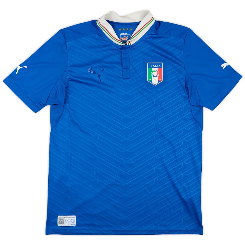 2012-13 Italy Home Shirt - 4/10 - (L)