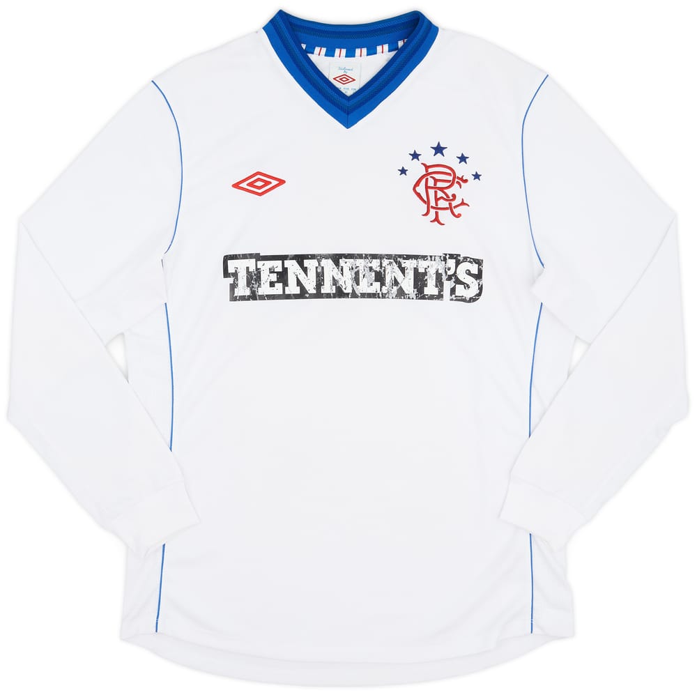 2012-13 Rangers Away L/S Shirt - 4/10 - (L)