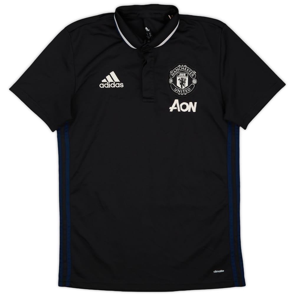 2016-17 Manchester United adidas Polo Shirt - 7/10 - (S)
