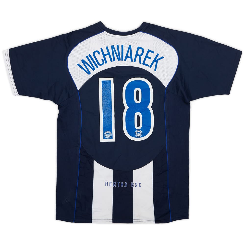 2005-06 Hertha Berlin Away Shirt Wichniarek #18 - 6/10 - (XL.Boys)