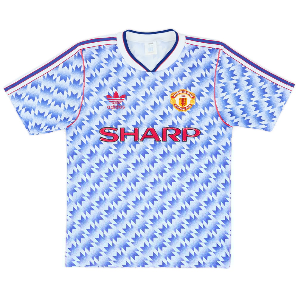 1990-92 Manchester United Away Shirt - 8/10 - (S)
