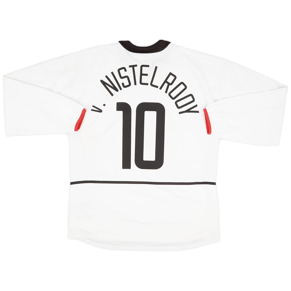 2002-03 Manchester United Away L/S Shirt Van Nistelrooy #10 - 9/10 - (L)