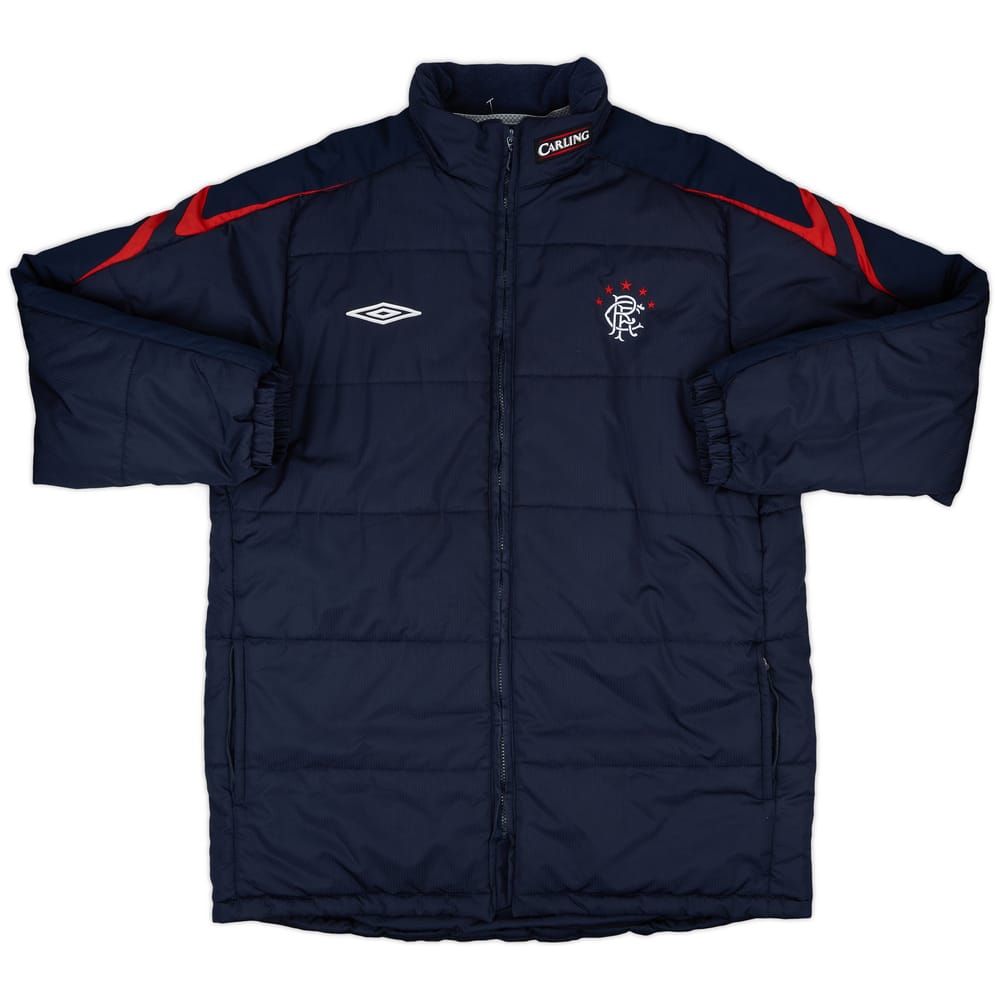 2006-07 Rangers Umbro Padded Bench Coat - 9/10 - (L)