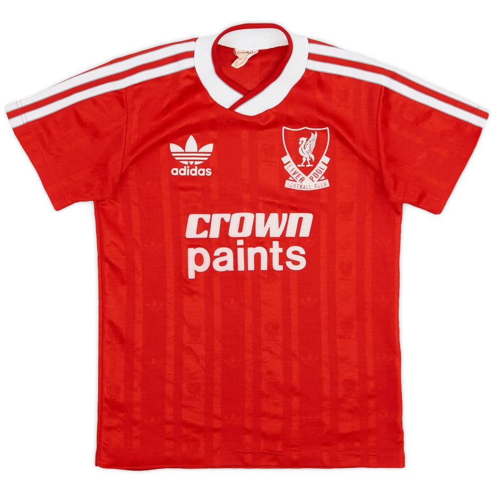 1987-88 Liverpool Home Shirt - 8/10 - (L.Boys)