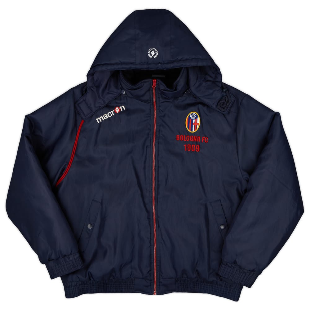 2007-09 Bologna Macron Padded Bench Coat - 9/10 - (L)