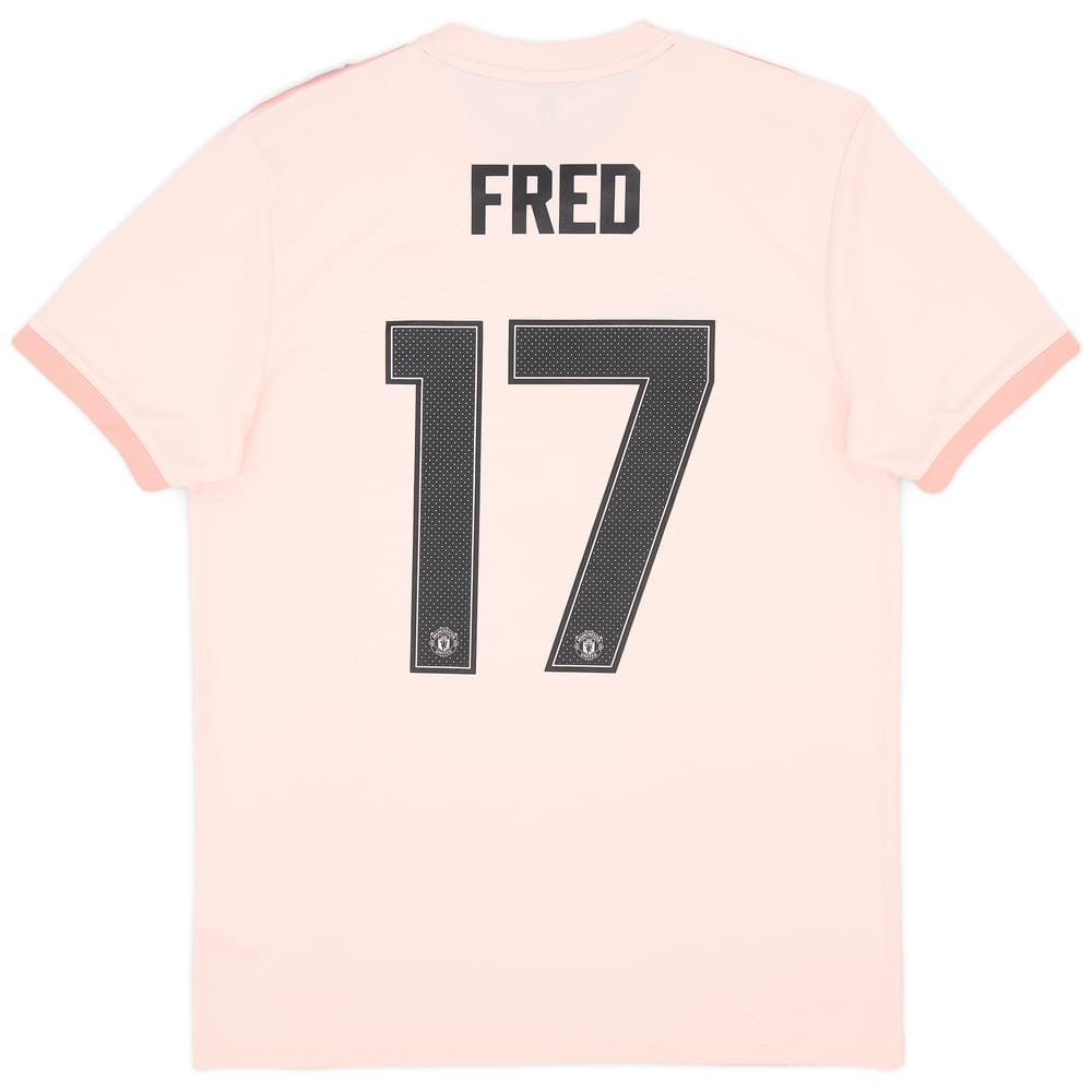 2018-19 Manchester United Away Shirt Fred #17 - 9/10 - (M)