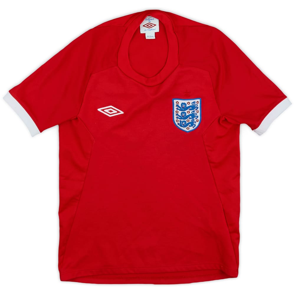 2010-11 England Away Shirt - 8/10 - (6-7 Years)