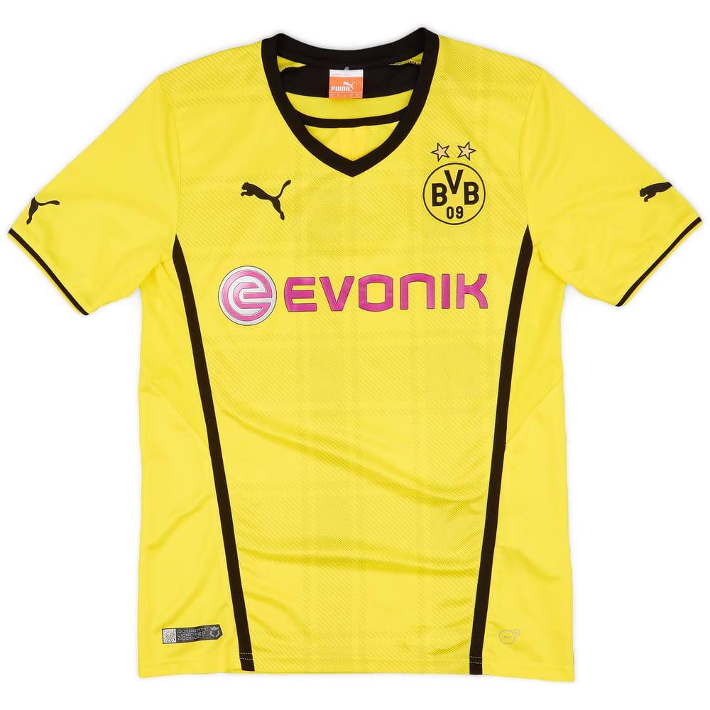 2013-14 Borussia Dortmund Home Shirt - 8/10 - (S)