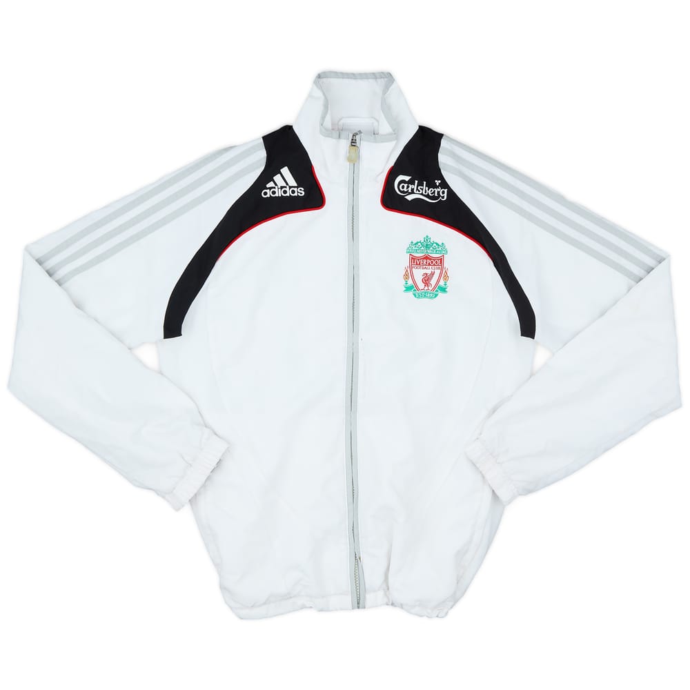 2008-09 Liverpool adidas Track Jacket - 6/10 - (L.Boys)