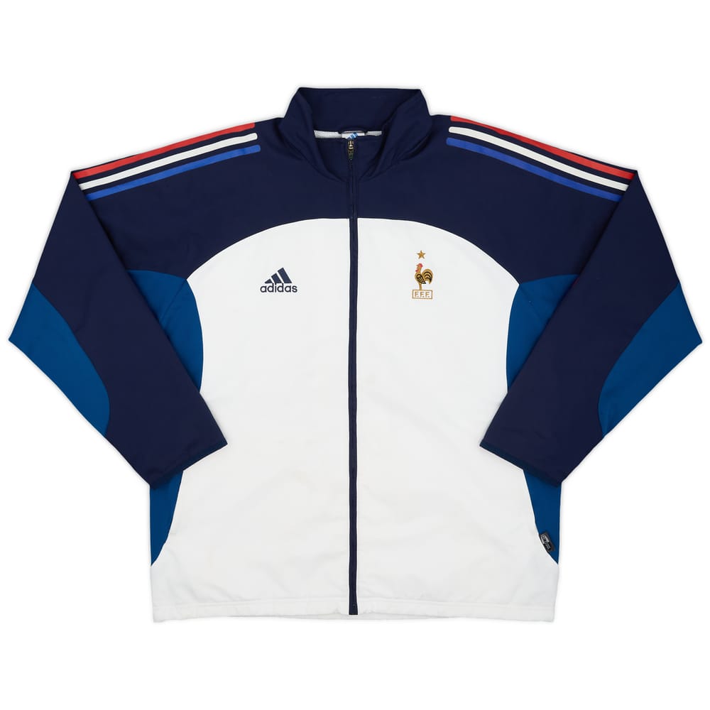 2002-04 France adidas Track Jacket - 6/10 - (L/XL)