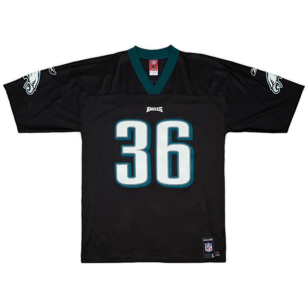 2005-06 Philadelphia Eagles Westbrook #36 Reebok Replica Alternate Jersey - 8/10 - (L)