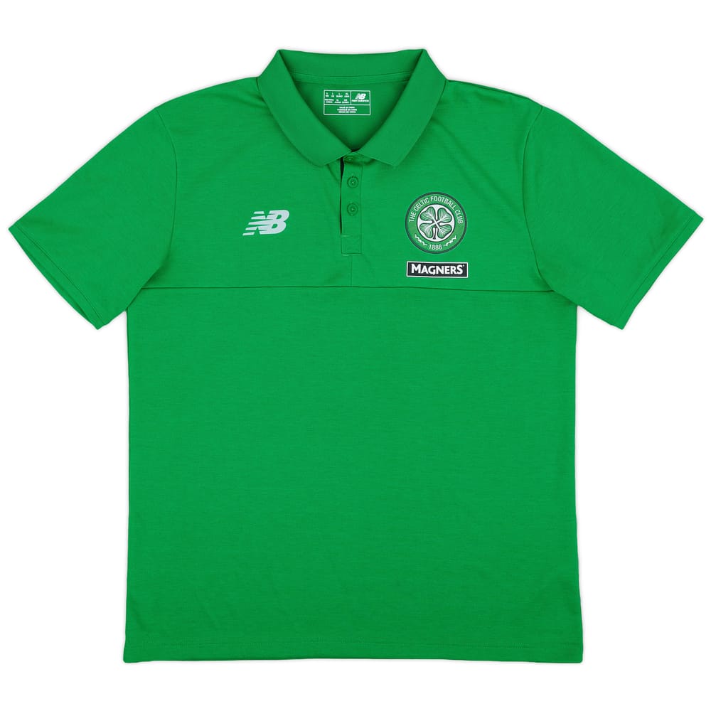 2016-17 Celtic New Balance Polo Shirt - 9/10 - (L)