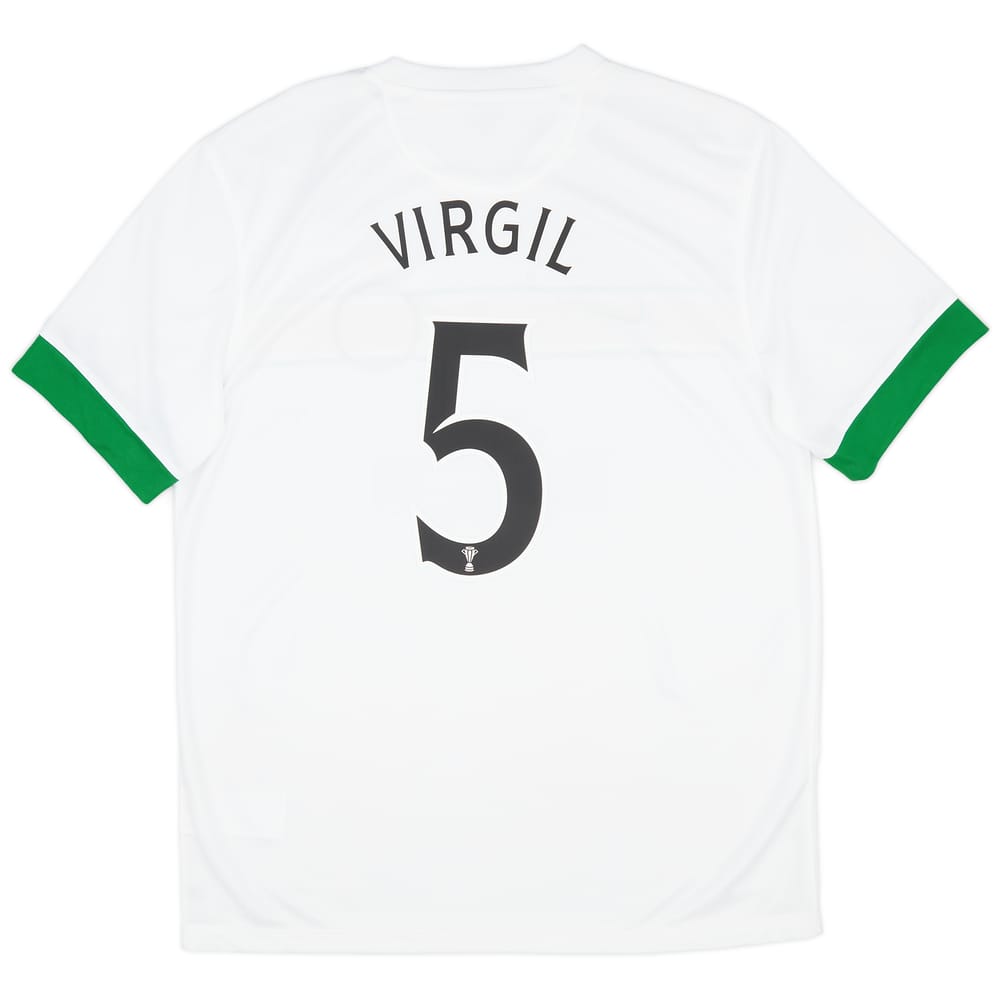 2014-15 Celtic European Third Shirt Virgil #5 (L)