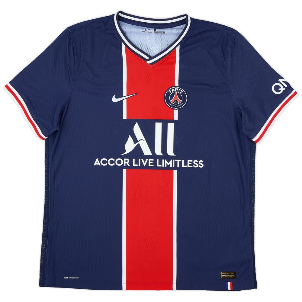 2020-21 Paris Saint-Germain Authentic Home Shirt - 9/10 - (XL)