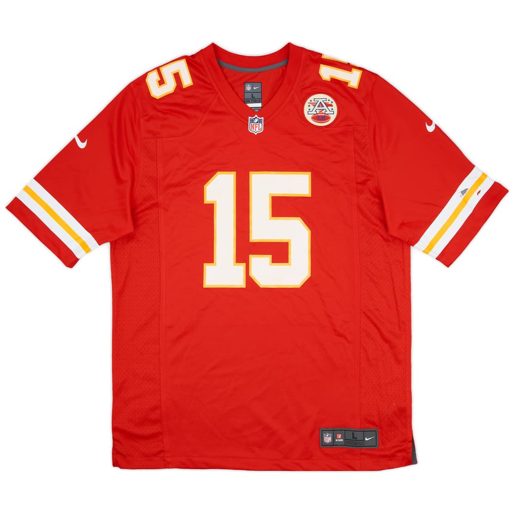 2017-24 Kansas City Chiefs Mahomes #15 Nike Game Home Jersey (L)