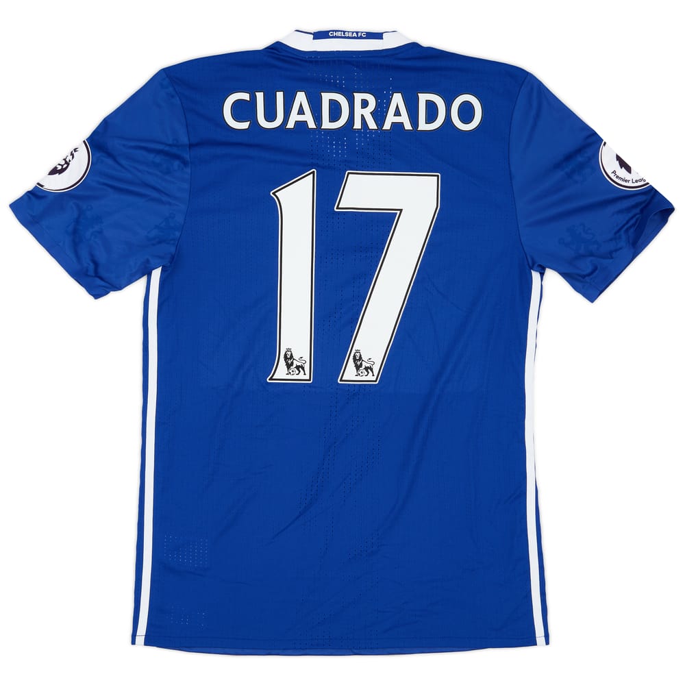 2016-17 Chelsea Match Issue Home Shirt Cuadrado #17