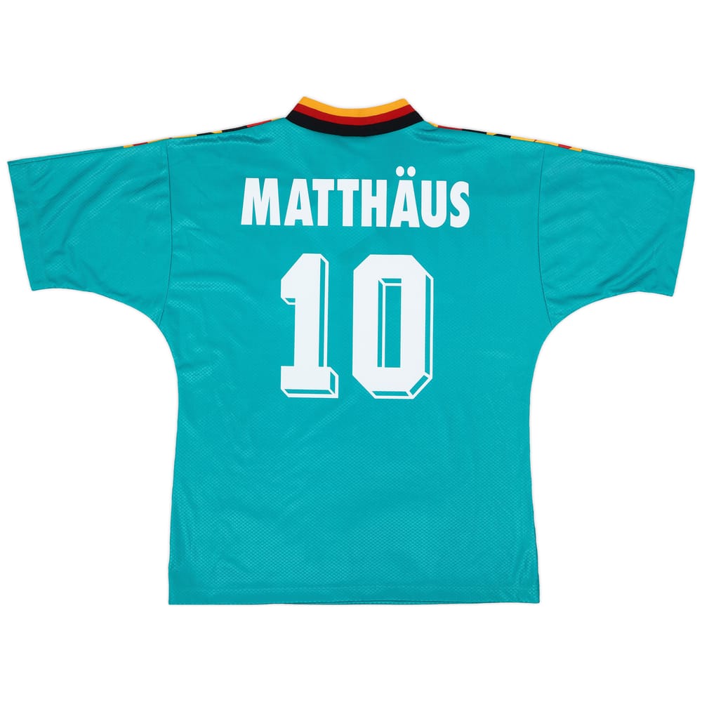 1994-96 Germany Away Shirt Matthaus #10 - 9/10 - (L)