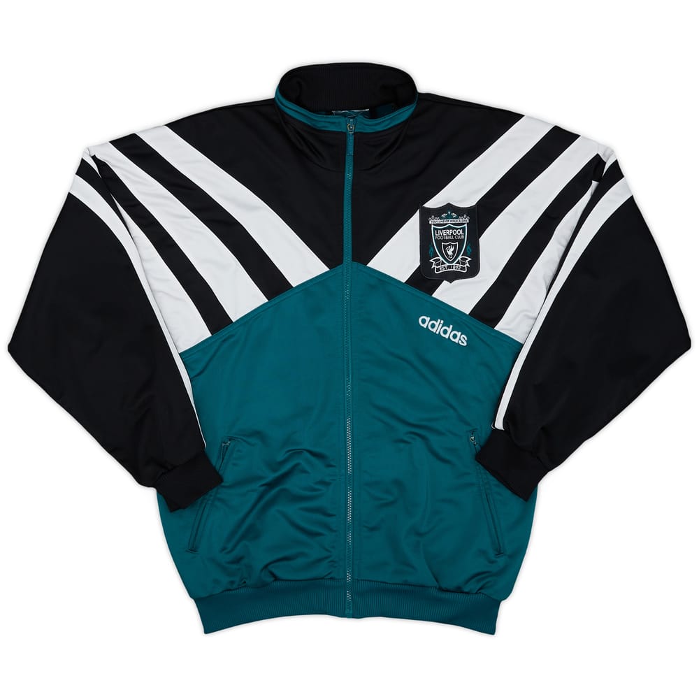 1995-96 Liverpool adidas Track Jacket - 9/10 - (L)